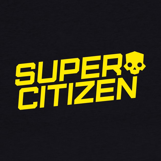 Super Citizen Helldivers 2 Skull Logo by TSOL Games